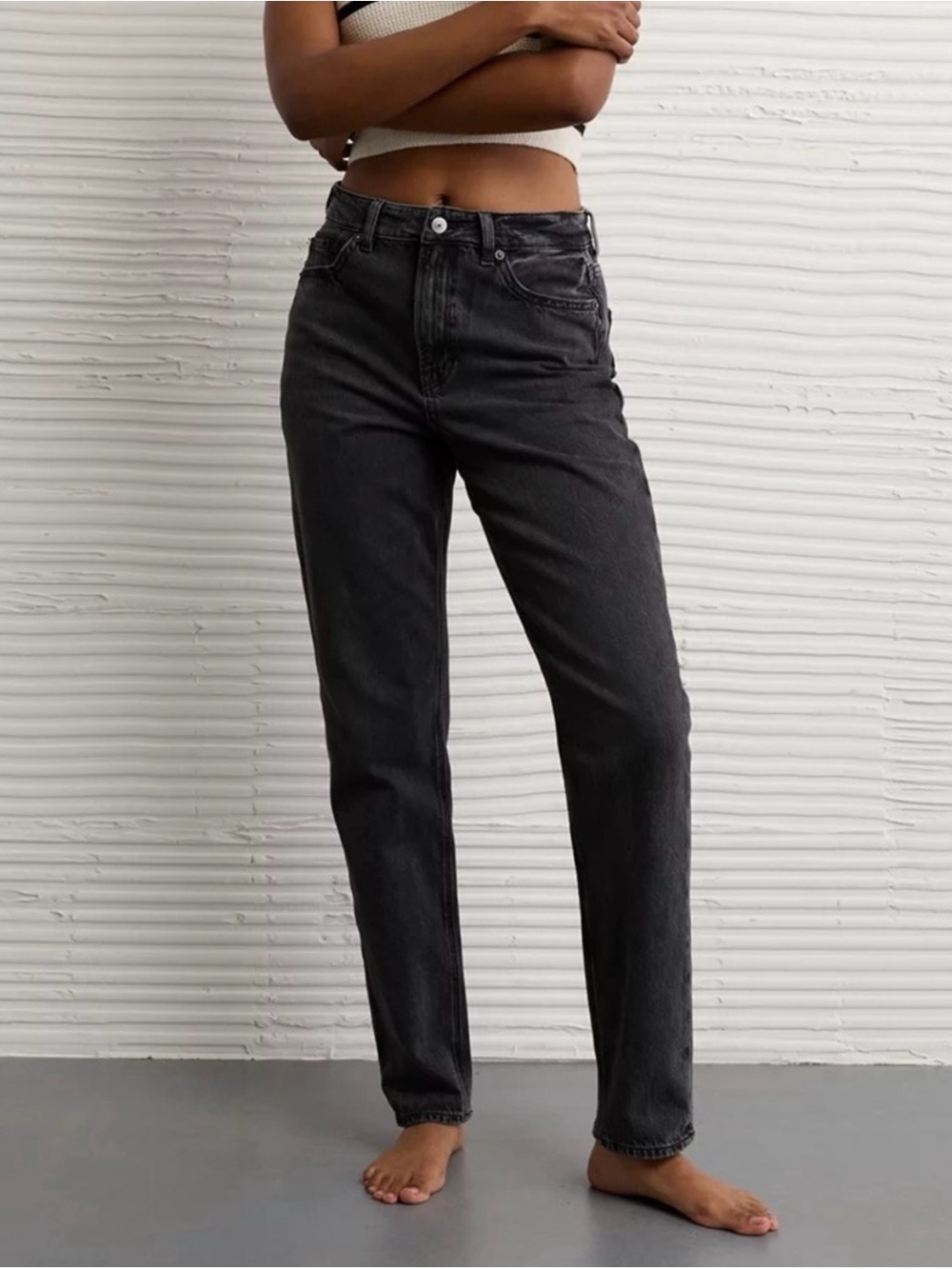 American Eagle strigid jeans size 000 black